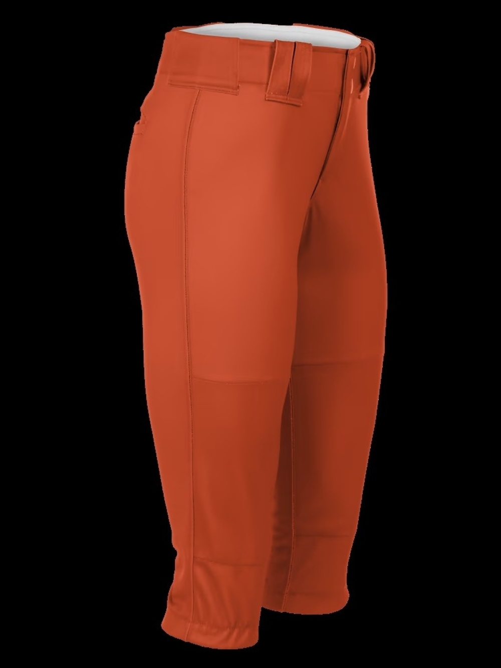 Women's Athletic Orange Softball Pants